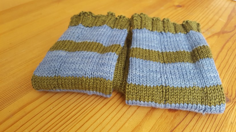 blue stripes close up